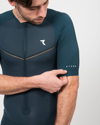 Lookbook Myth Aero Sleeve Tri Race Suit 4th Generation 31