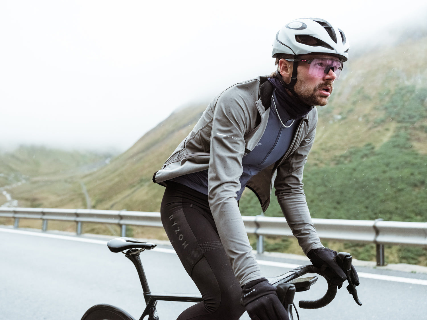 Warm jackets for cycling