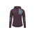Phantom Running Thermal Quarter Zip Women Mahagoni Brown / Muted Grey