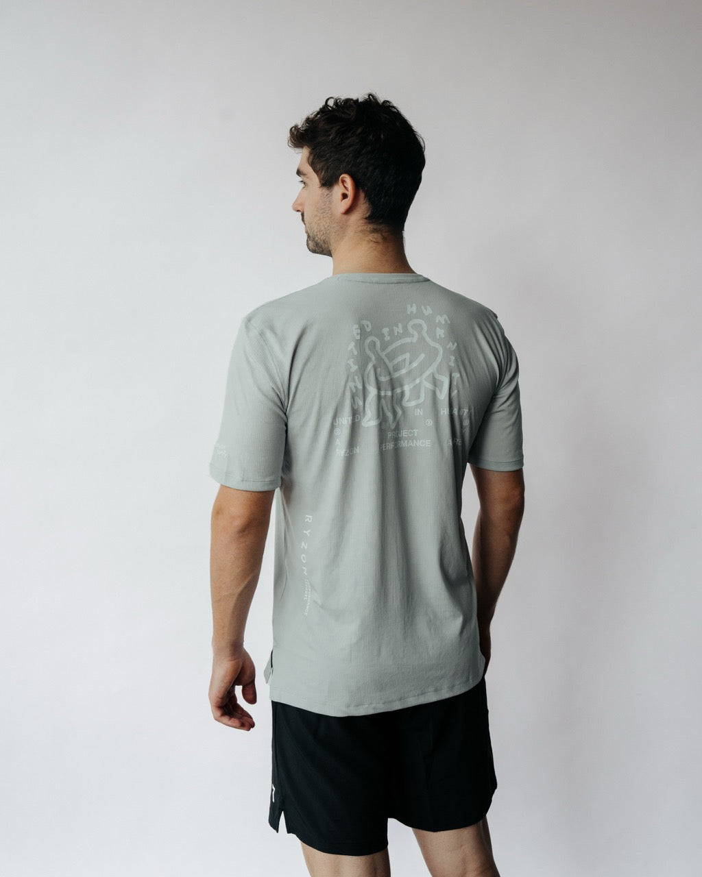 United in Humanity Running T-Shirt Men