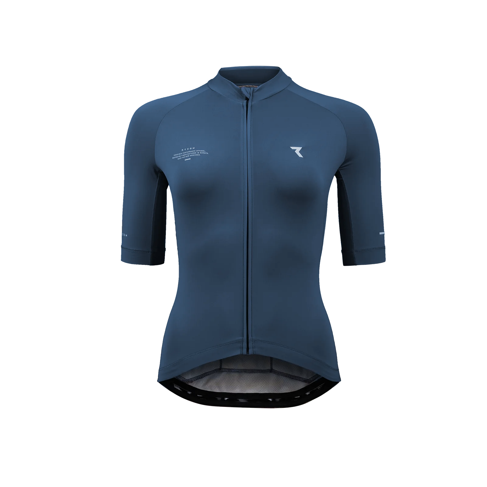rennrad shirt damen Ryzon Signature Cycling Jersey Women Abyss Blue / M Bike Jersey - Shortsleeve