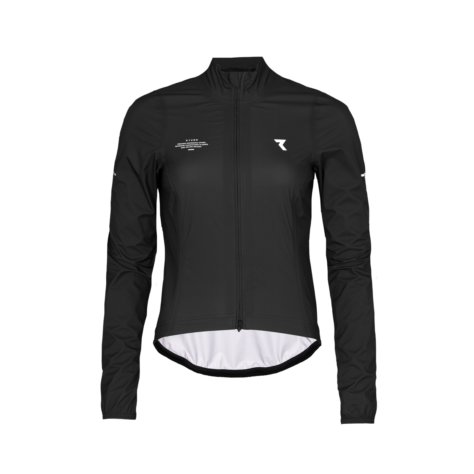 Ryzon Signature Cycling Rain Jacket Women Knight Black / M Bike Jacket