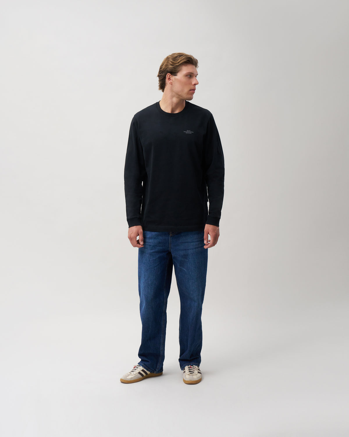Rhythm Longsleeve T-Shirt Men "Community"