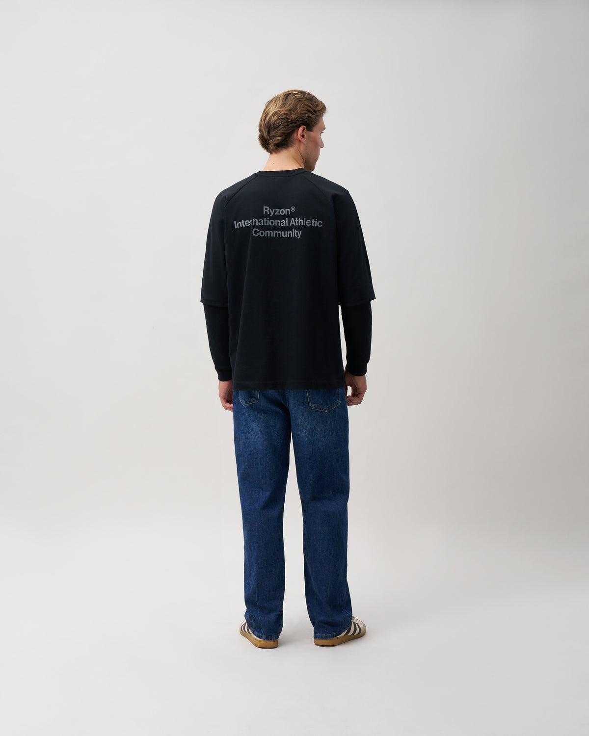 Rhythm Longsleeve T-Shirt Men "Community"