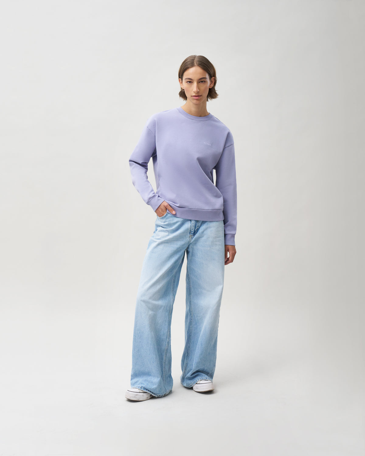 Rhythm Crewneck Women "Solid"