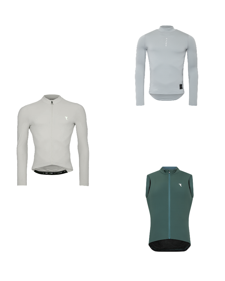 Ryzon Cycling Top Layers Bundle Men (3 Pcs)