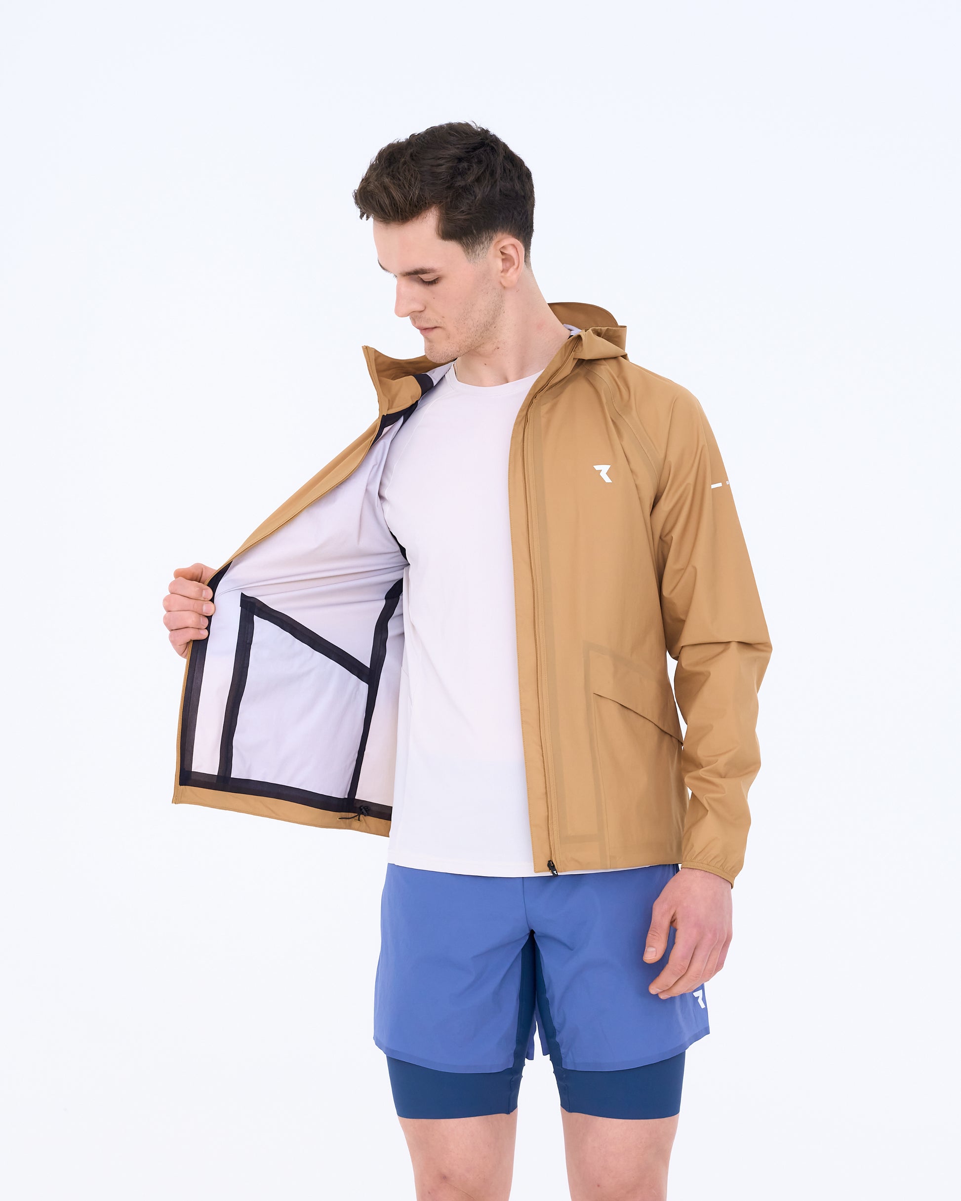 jogging rain gear Phantom Athletic Rain Jacket Men