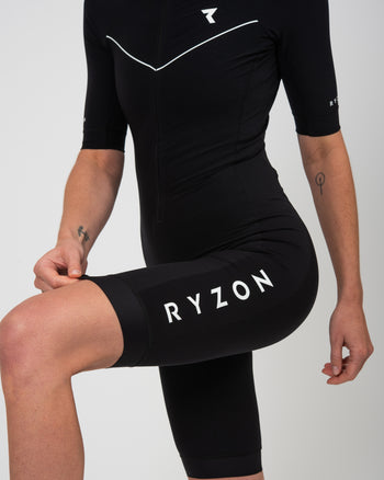 Lookbook Signature Sleeve Tri Suit Women 