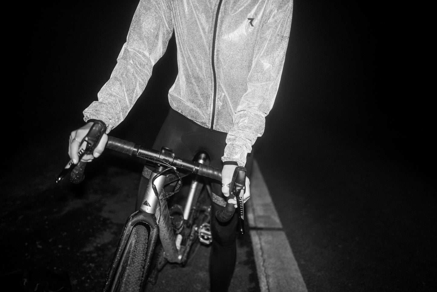 Lumina Reflective Bike Rain Jacket RYZON