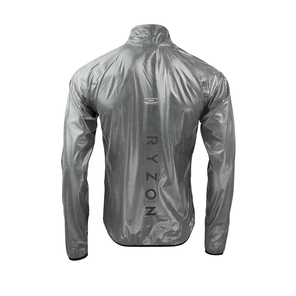 Lumina Reflective Bike Rain Jacket RYZON